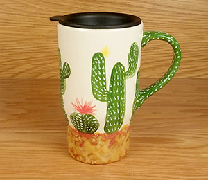 Jacksonville Cactus Travel Mug
