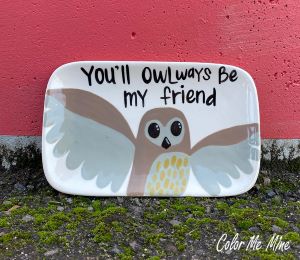 Jacksonville Owl Plate