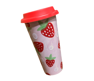 Jacksonville Strawberry Travel Mug