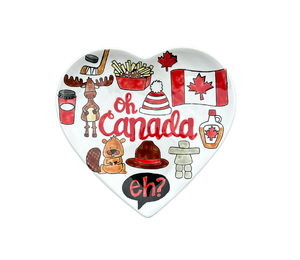 Jacksonville Canada Heart Plate