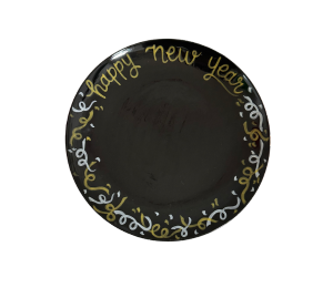 Jacksonville New Year Confetti Plate