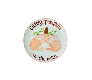 Jacksonville Cutest Pumpkin Plate