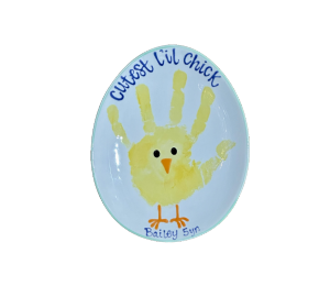 Jacksonville Little Chick Egg Plate
