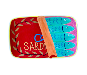 Jacksonville Sardines Dinner Plate