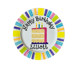 Jacksonville Birthday Cake Plate